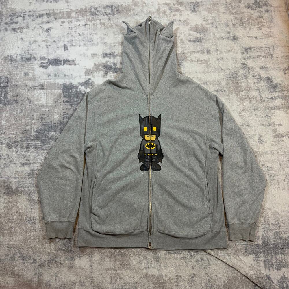 Authentic Bape x DC Batman Full Zip Hoodie XL
